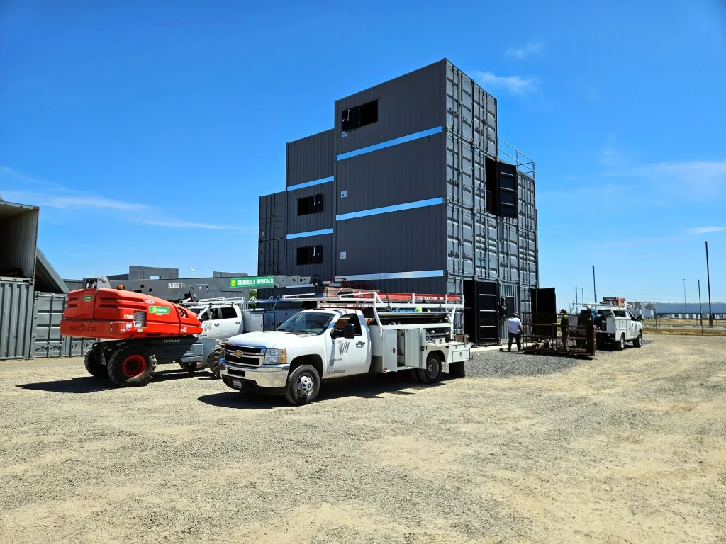 Stump MFG fire training tower — Tower 17, Ceres/Modesto CA